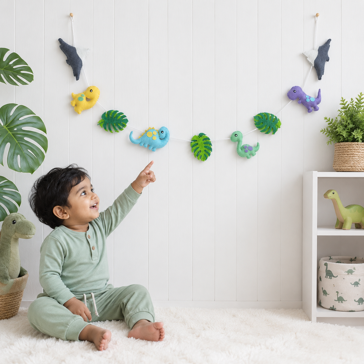 Dino Doze Bunting/Garland