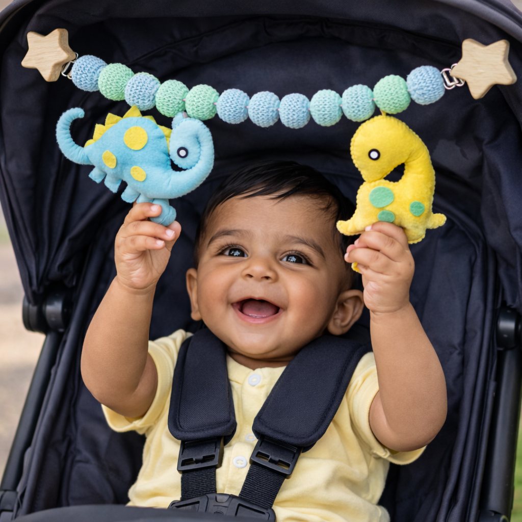 Dino Doze Stroller Chain