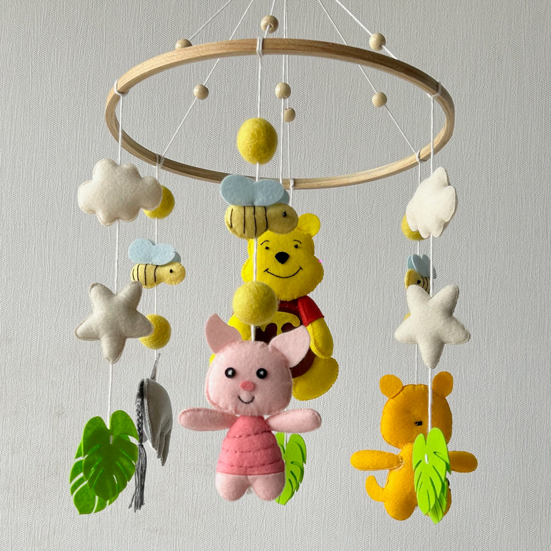 Babble Wrap Cot / Crib Mobile - Winnie And Friends