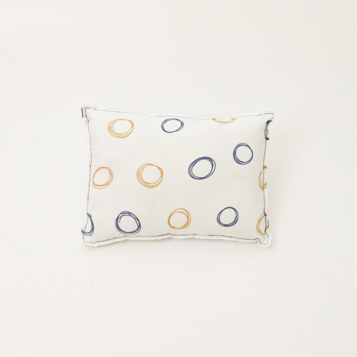 Doodle Circles - Birth Stats Pillow