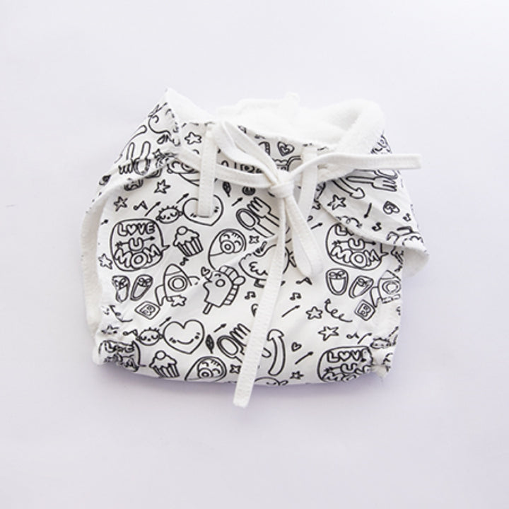 Doodle Dry Nappies - Set Of 2