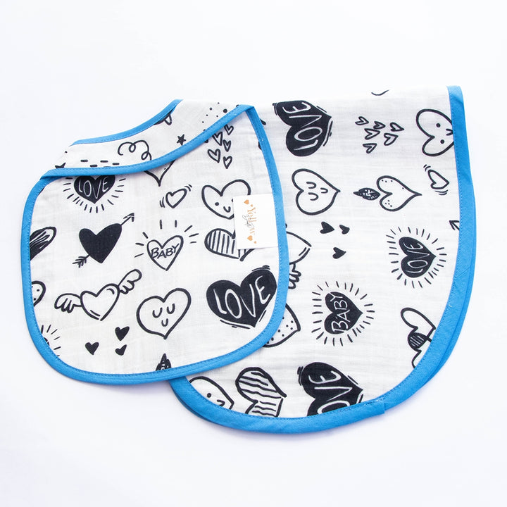Doodle Hearts - Welcome Baby Gift Basket