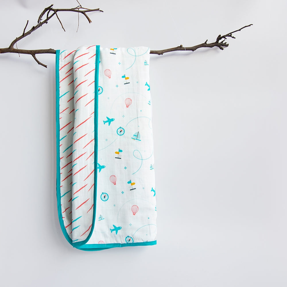 Doodle Rain- Welcome Baby Gift Basket