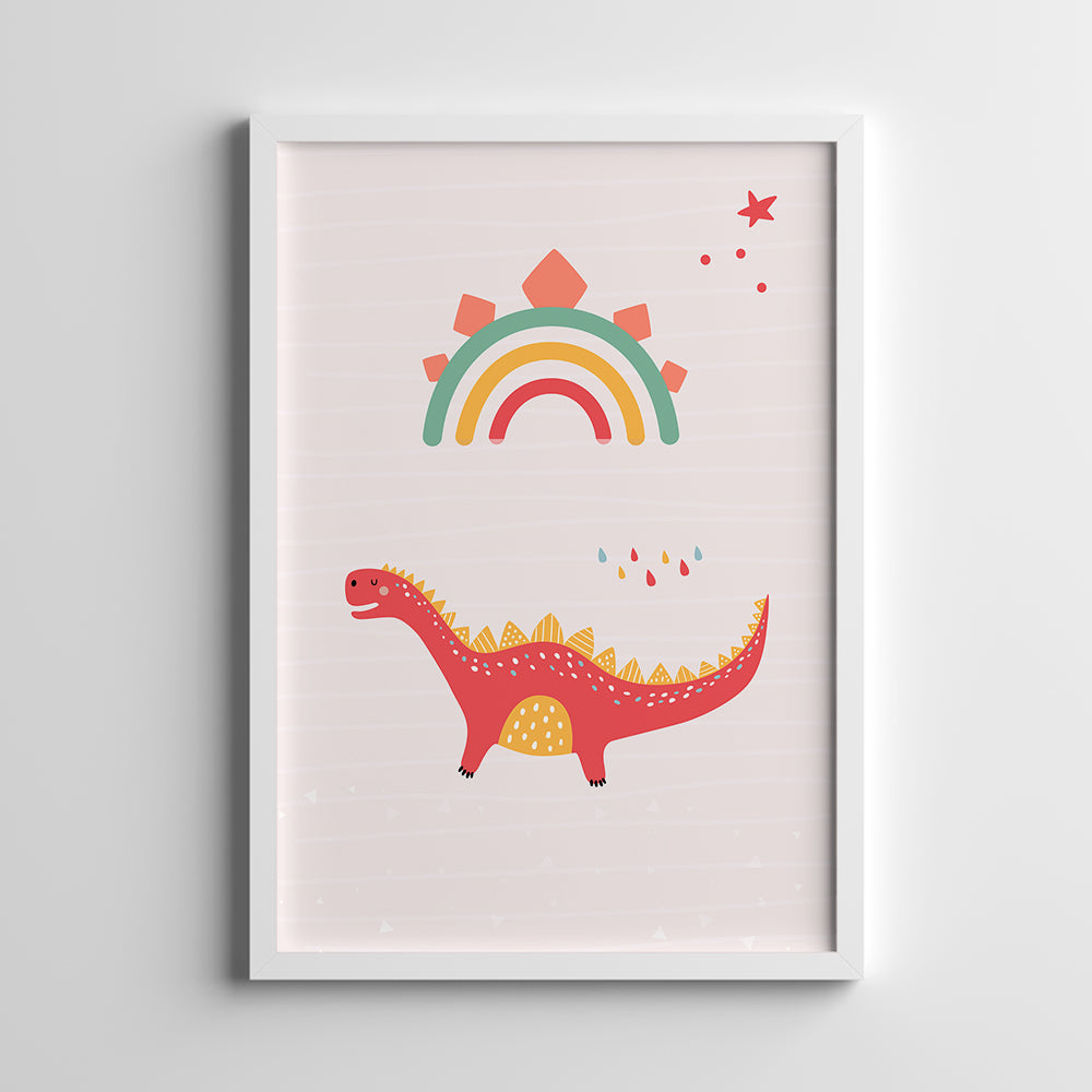 Doodle's Wall Art - Dino Friend (Set Of 6)