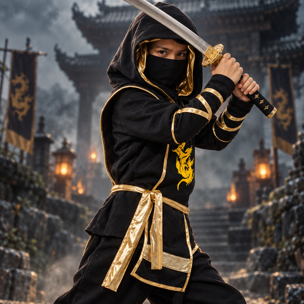 Halloween costume - Dragon Strike Ninja