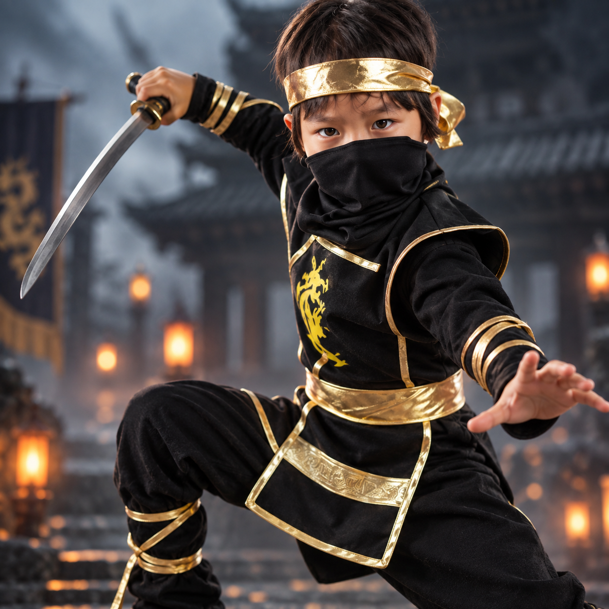 Halloween costume - Dragon Strike Ninja