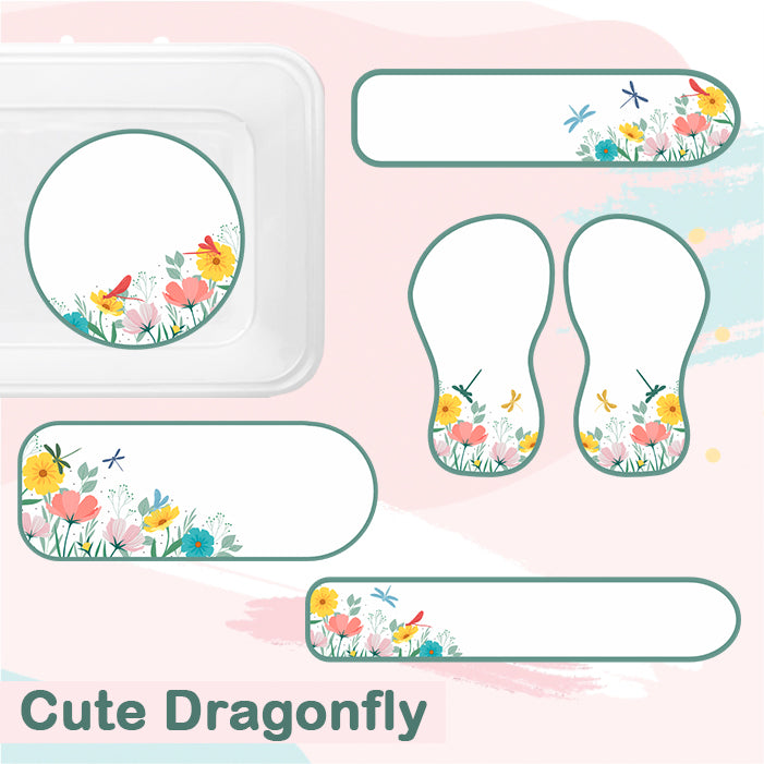 Dragonfly Name labels - Complete/Split/Iron Ons Packs