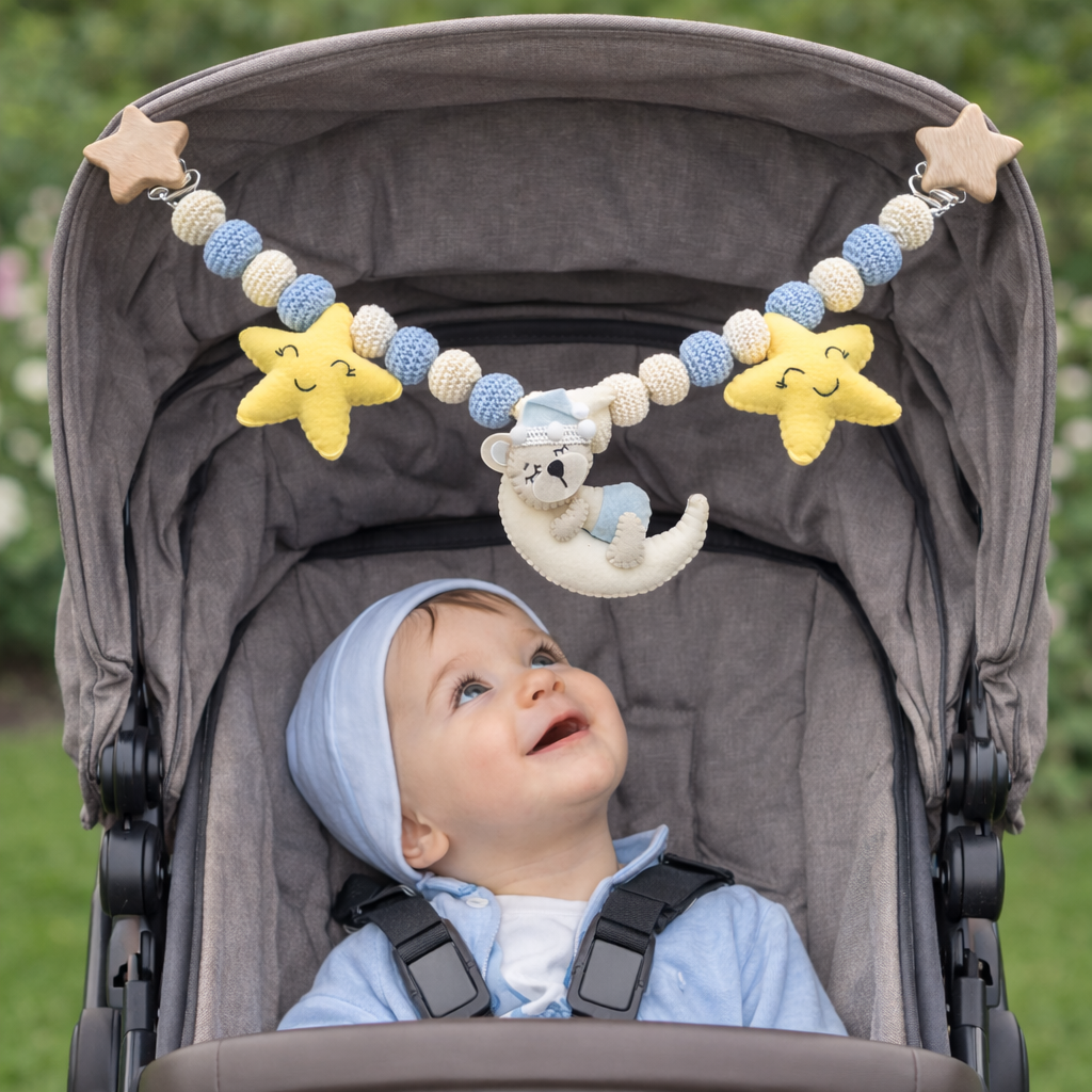 Dreaming Teddy Bear Stroller Chain