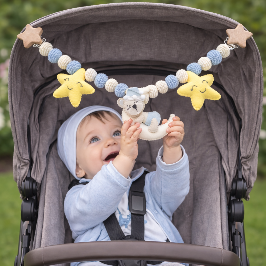 Dreaming Teddy Bear Stroller Chain