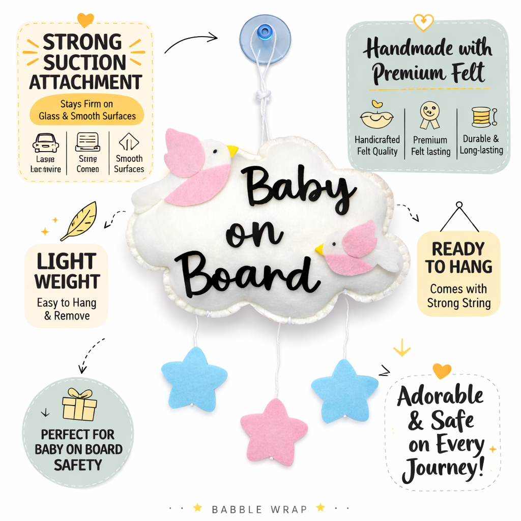 Dreamy Flutterland Baby On Board