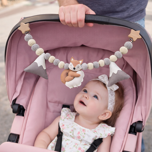 Dreamy Cloud Fox Stroller Chain