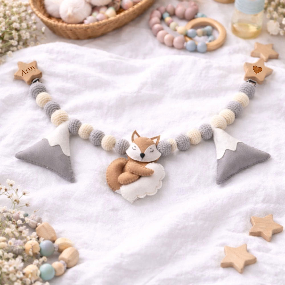 Dreamy Cloud Fox Stroller Chain