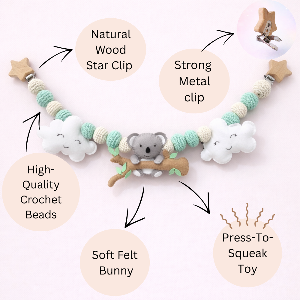 Dreamy Koala Stroller Chain