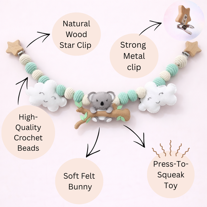 Dreamy Koala Stroller Chain