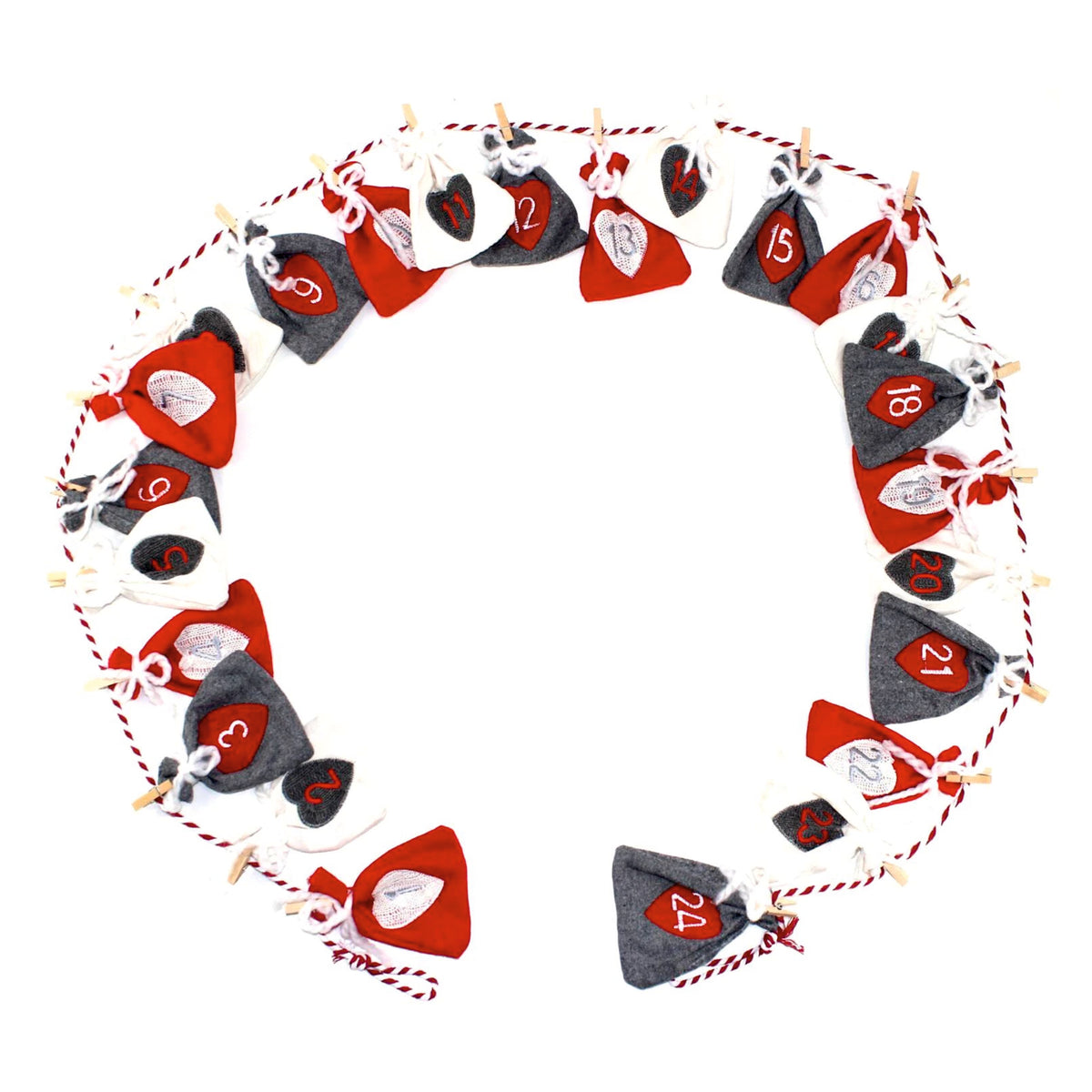 24 Days of Joy Advent Garland