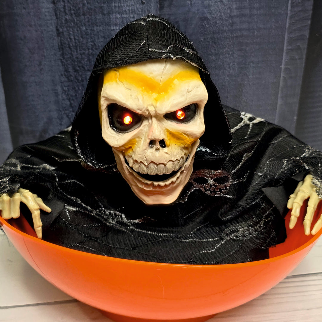 Animated Candy Bowl – Shadow Skull Black