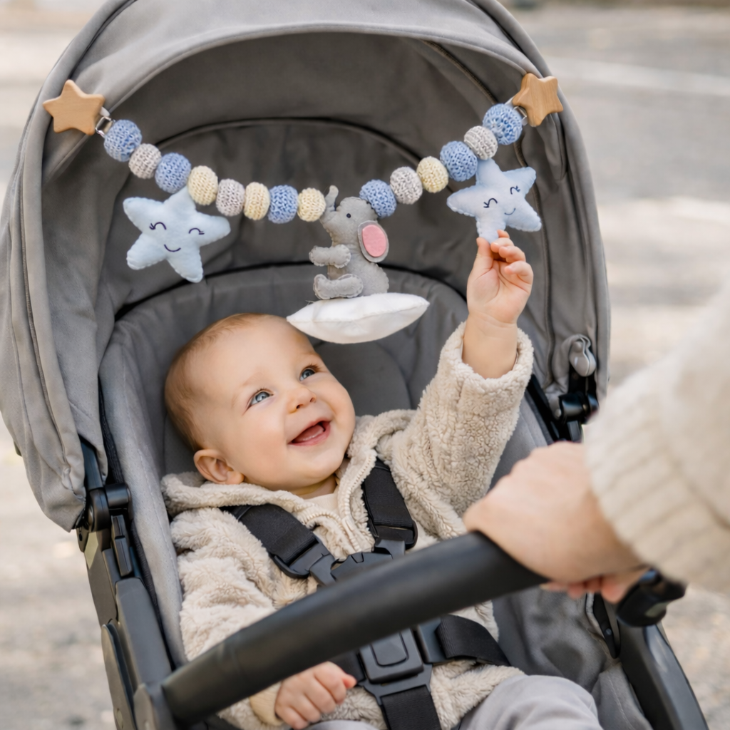 Ellie on a Cloud Stroller Chain