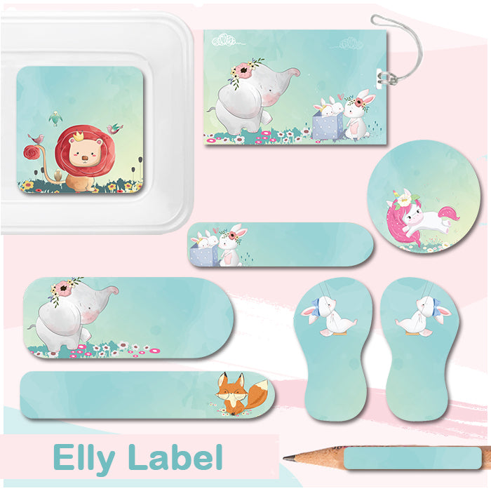 Elly Name labels - Complete/Split/Iron Ons Packs