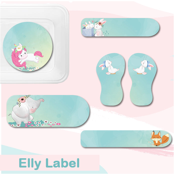 Elly Name labels - Complete/Split/Iron Ons Packs