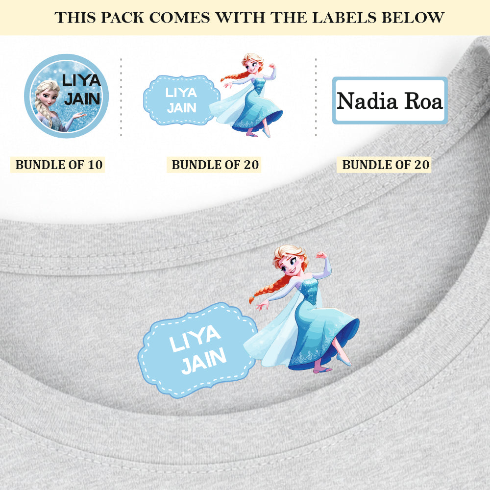 Elsa's Magic Iron On Label ( Pack of 50 )