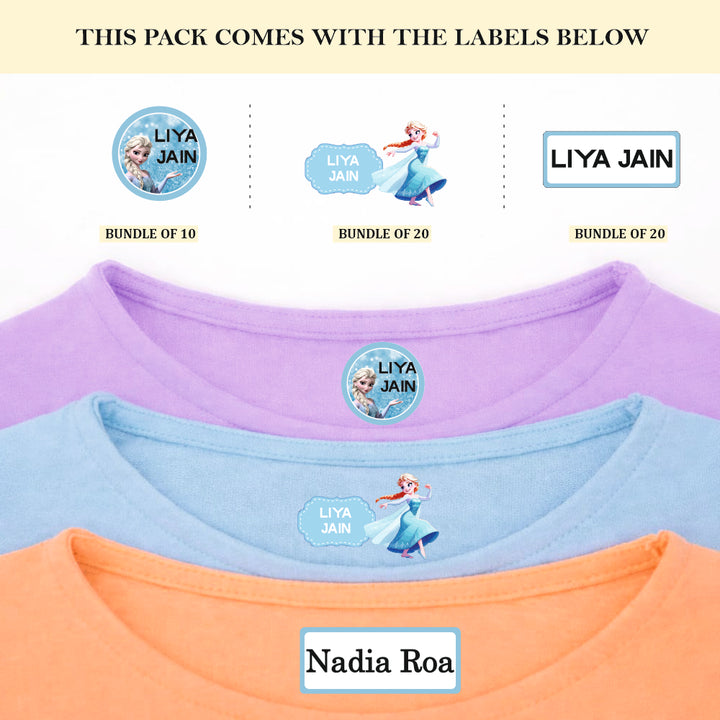 Elsa's Magic Iron On Label ( Pack of 50 )