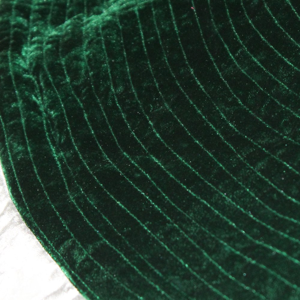 54" Tree Skirt- Velvet Emerald Embrace