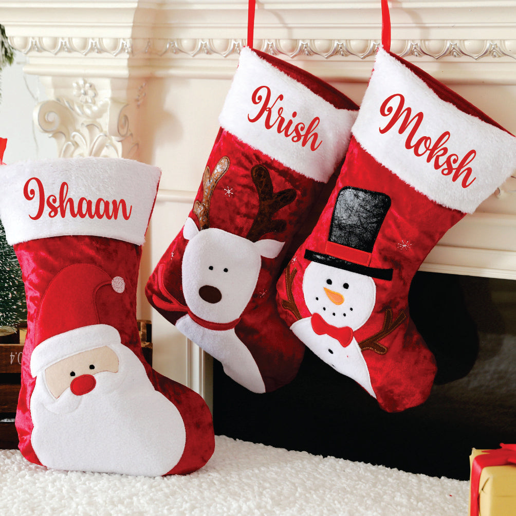 Babble Wrap The Scarlet Fur Stockings- Set of 3