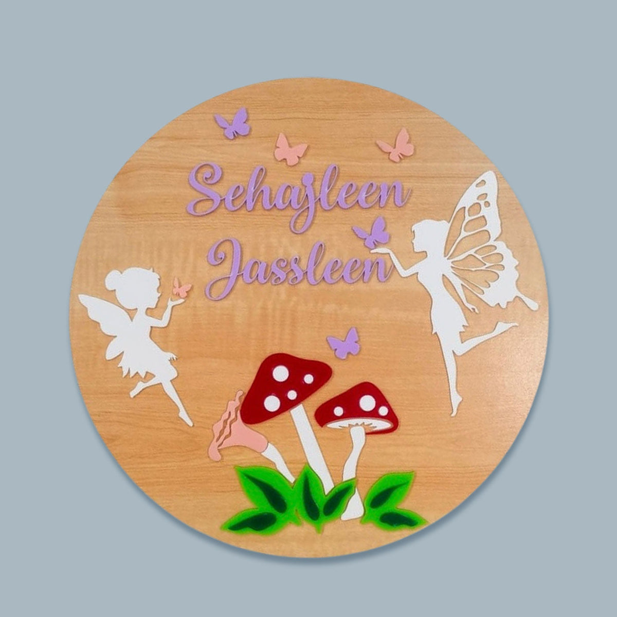 Fairy Wings Name Plaque