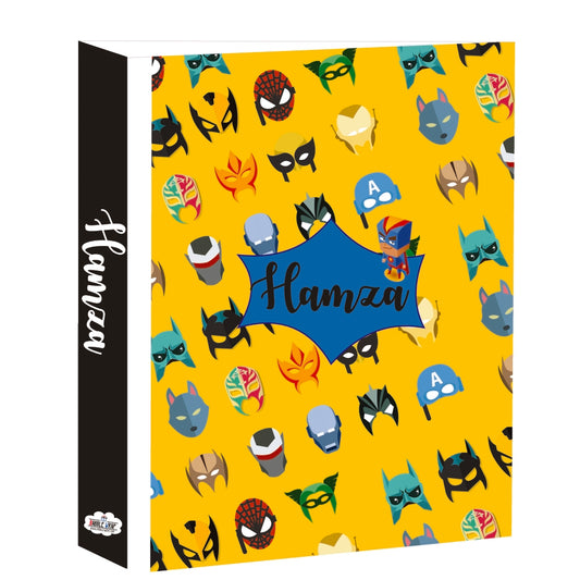 File Binder - Mask Super Heroes