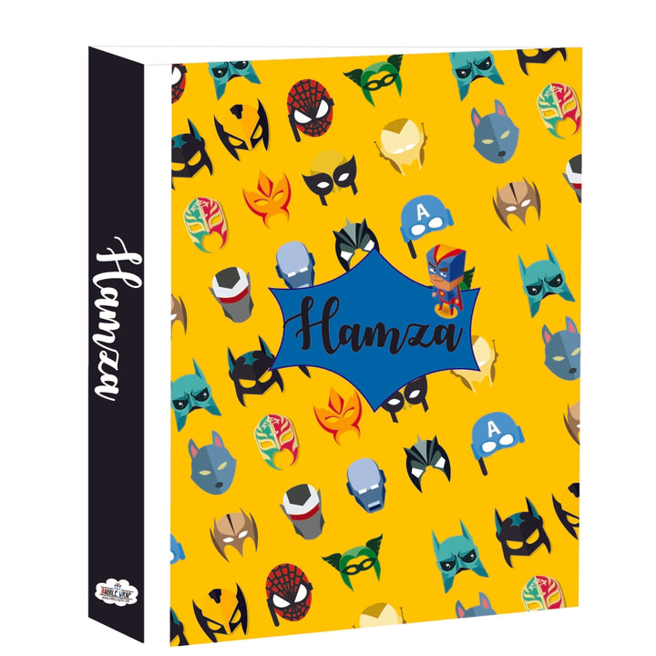 File Binder - Mask Super Heroes