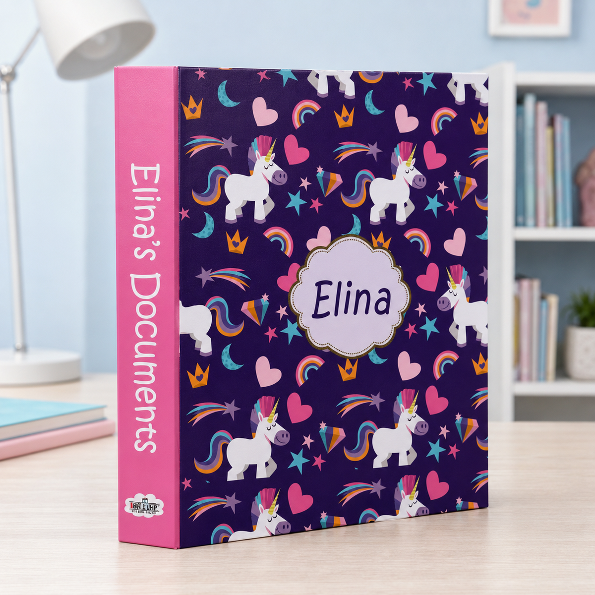 File Binder - Magical Unicorn
