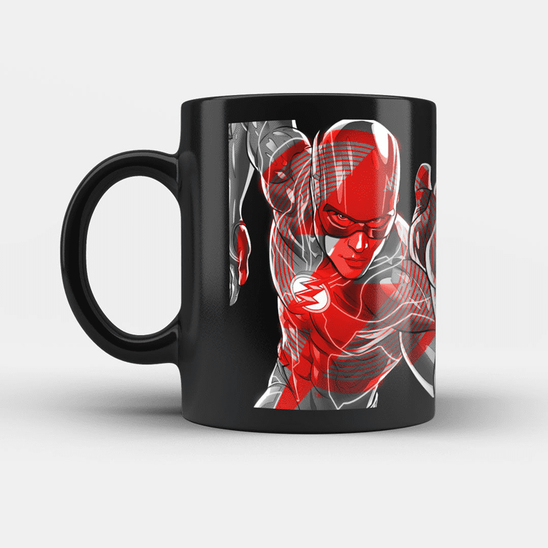 Flash In Action Ceramic Mug