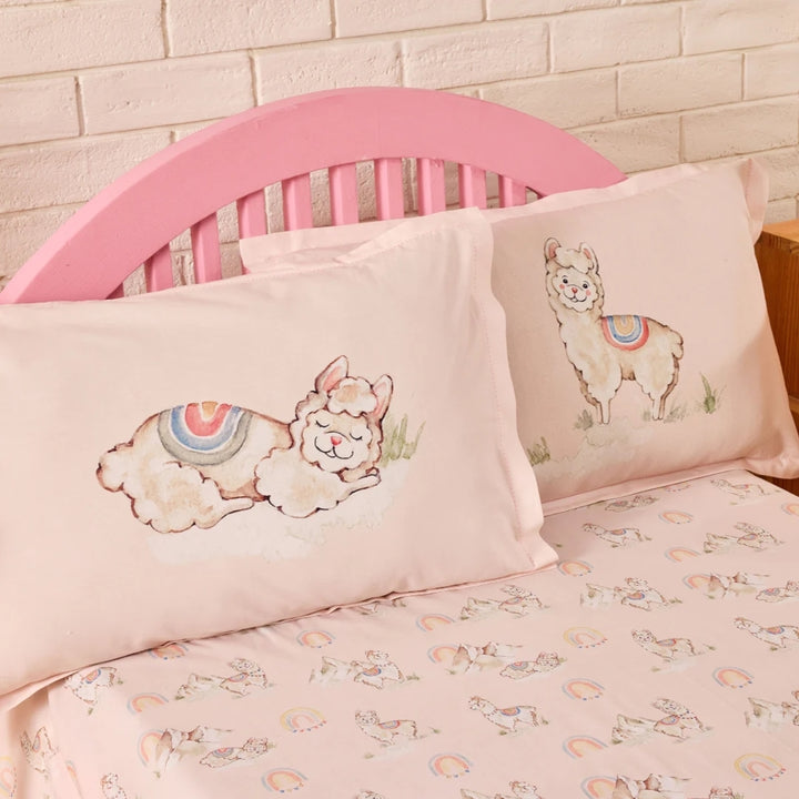 Ooh La Llama Bed Sheet Single / Double / King