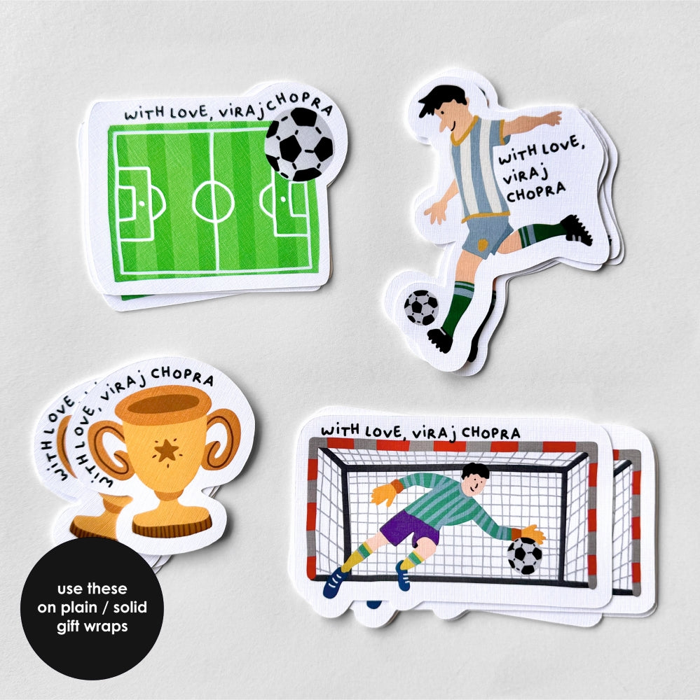 Stick On Tags | Football