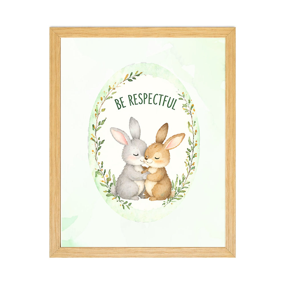 Wall Frame - Little Woodland Tales (Set Of 6)