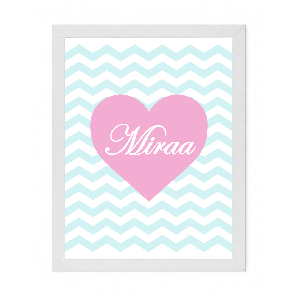 Wall Frame - Dream Big Heart Frame (Set Of 2)