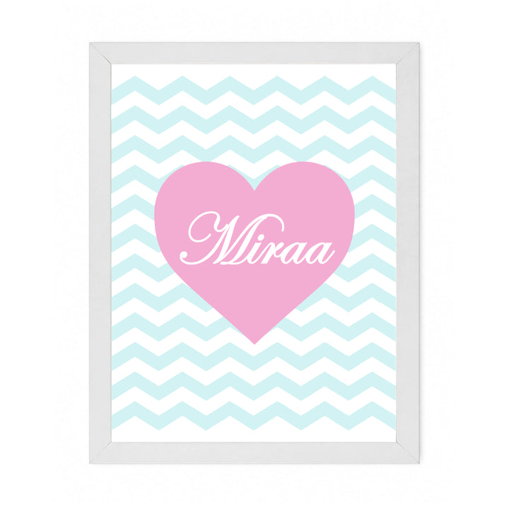 Wall Frame - Dream Big Heart Frame (Set Of 2)