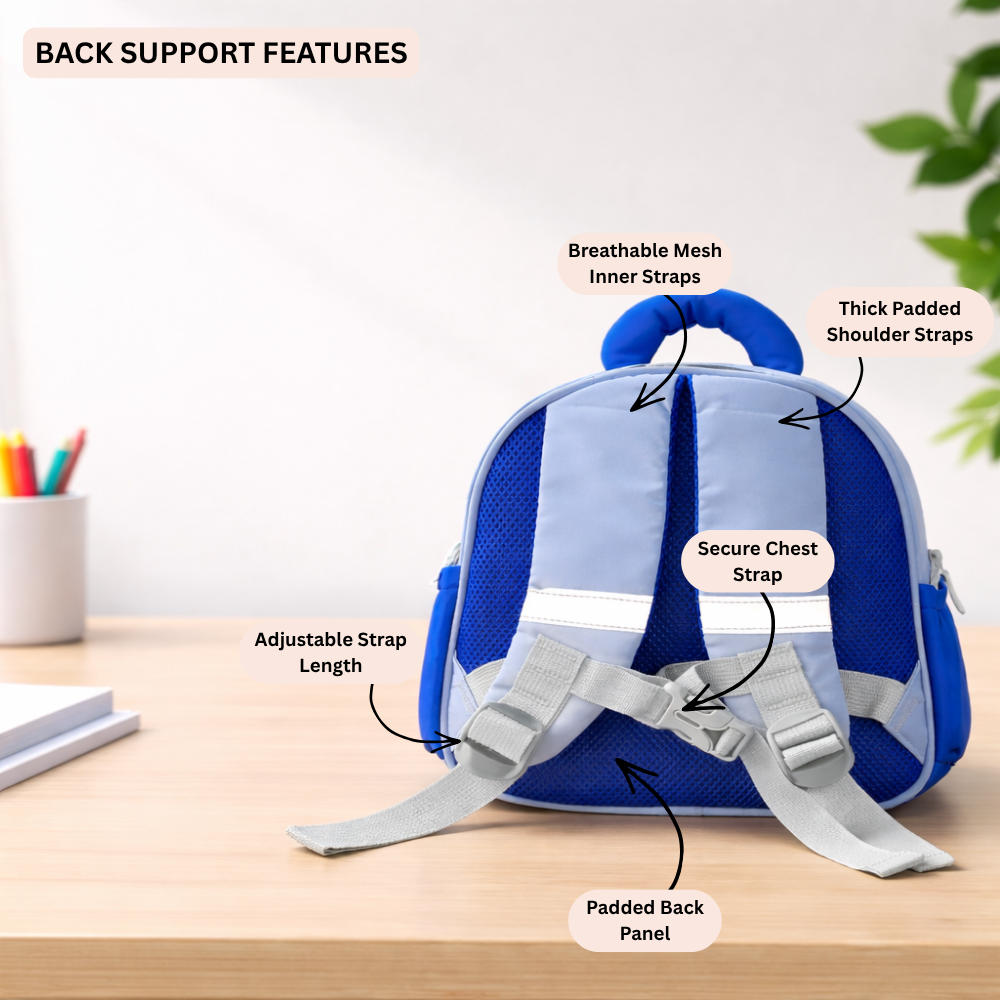 Frog Prince Preschool Backpack with Mini Pouch