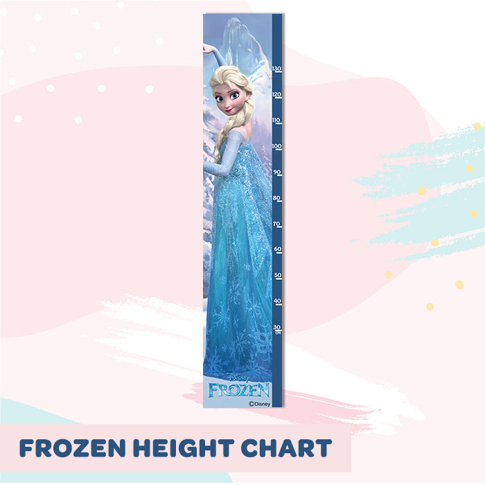 Frozen Height Chart Wall Sticker