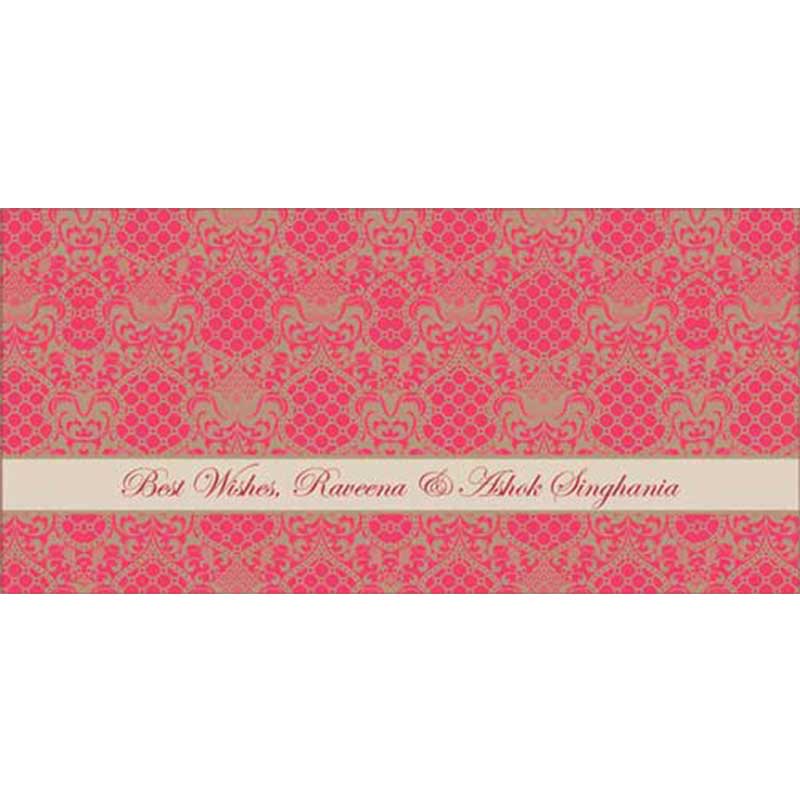 Vintage Lace Pink Gift Envelopes