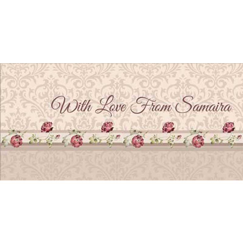 Vintage Rose Gift Envelopes