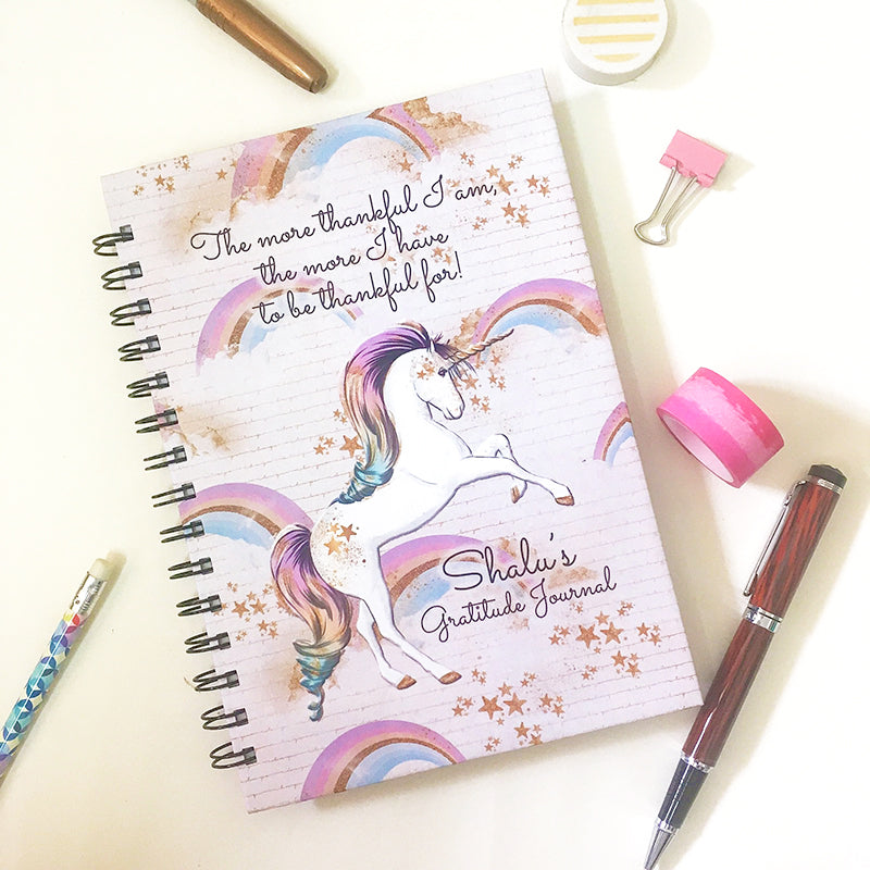 Unicorn Gratitude Journal