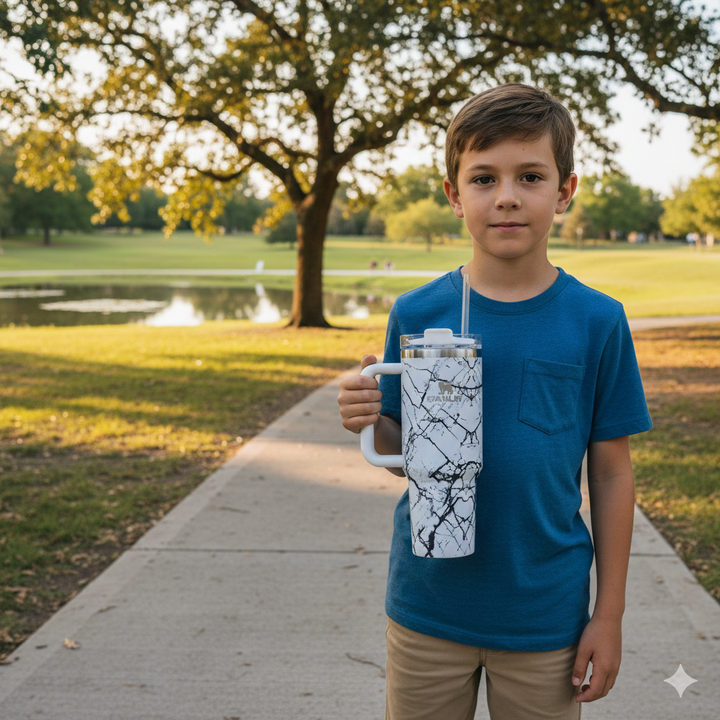 Stanley Swirl x Quencher H2.0 | 1.18L – Arctic Vein Classic