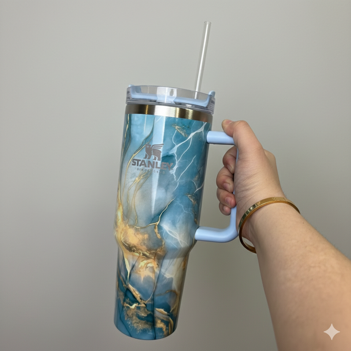 Stanley Swirl x Quencher H2.0 | 1.18L – Ocean Veil Luxe