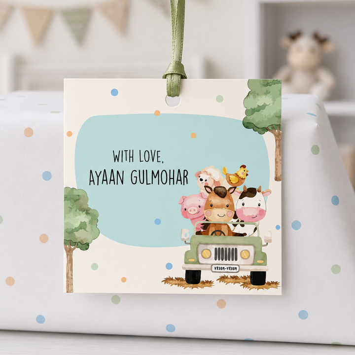 Gift Tag - Animal Adventure (Set of 24)