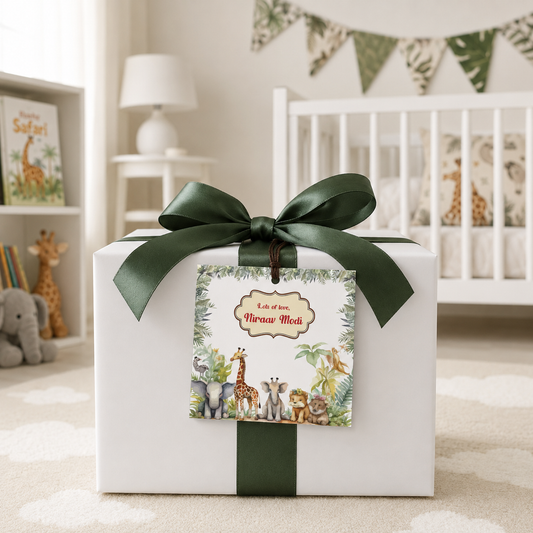 Gift Tag - Animal Kingdom (Set of 24)