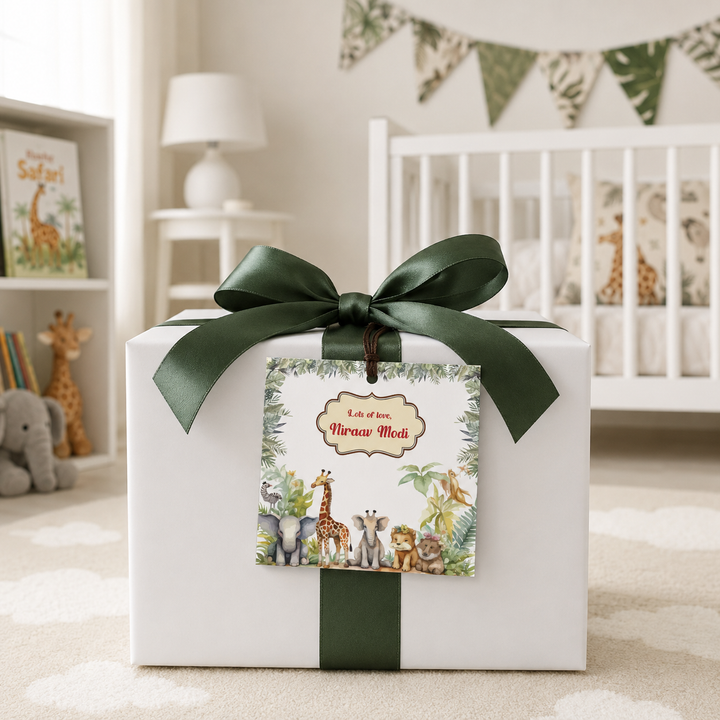 Gift Tag - Animal Kingdom (Set of 24)
