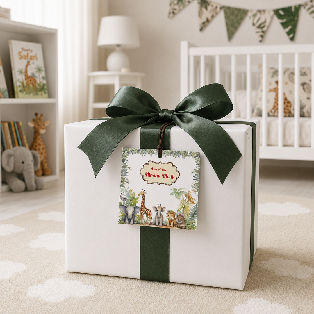 Gift Tag - Animal Kingdom (Set of 24)