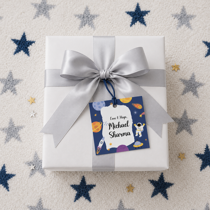 Gift Tag - Astronaut’s Adventure (Set of 24)