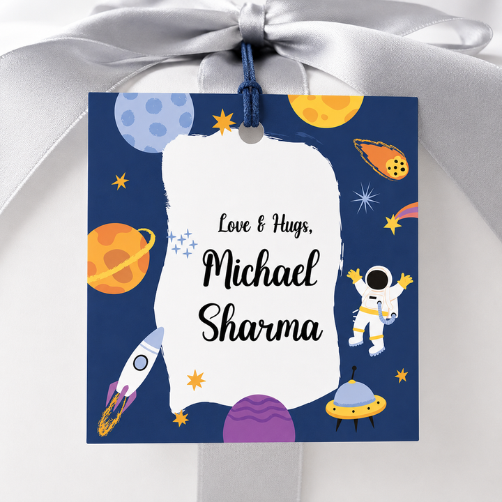 Gift Tag - Astronaut’s Adventure (Set of 24)